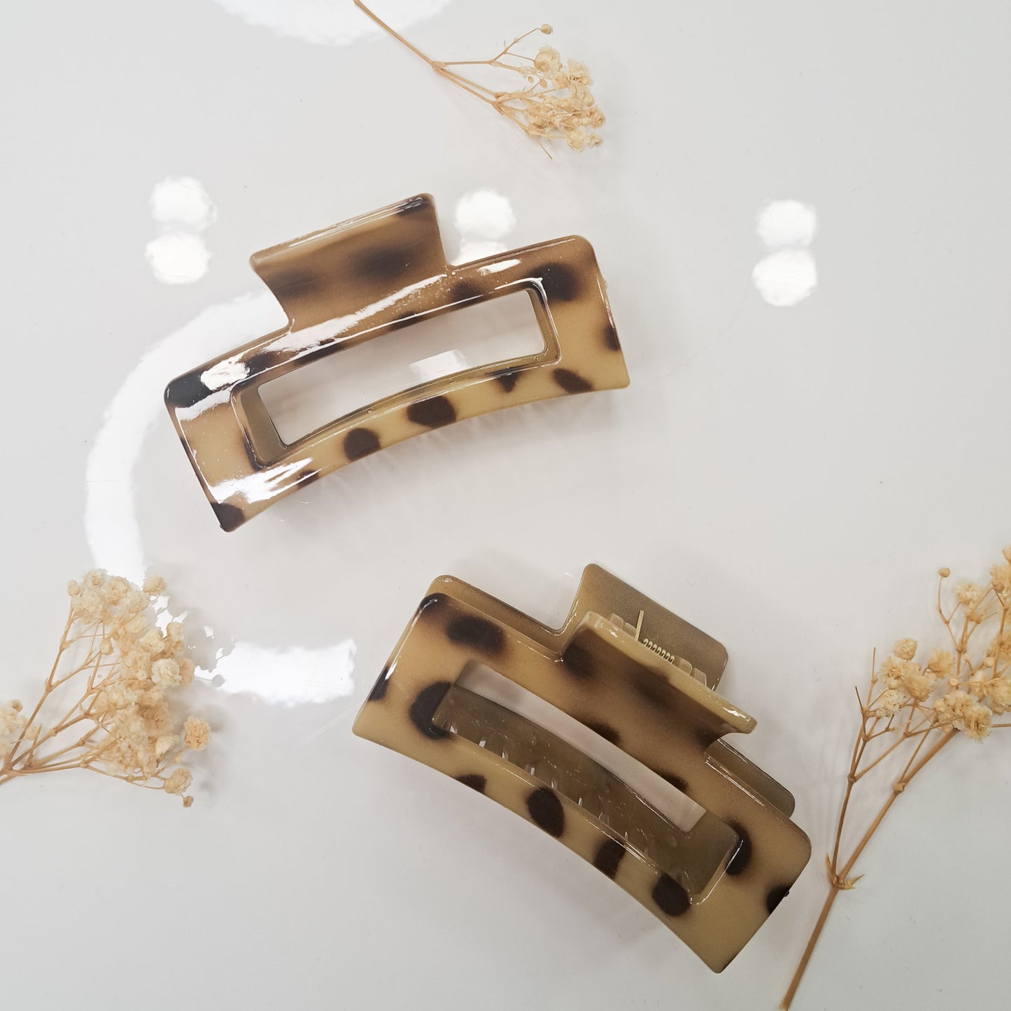 Haarclip "Wild Elegance" – Haarspange in edler Schildpatt-Optik