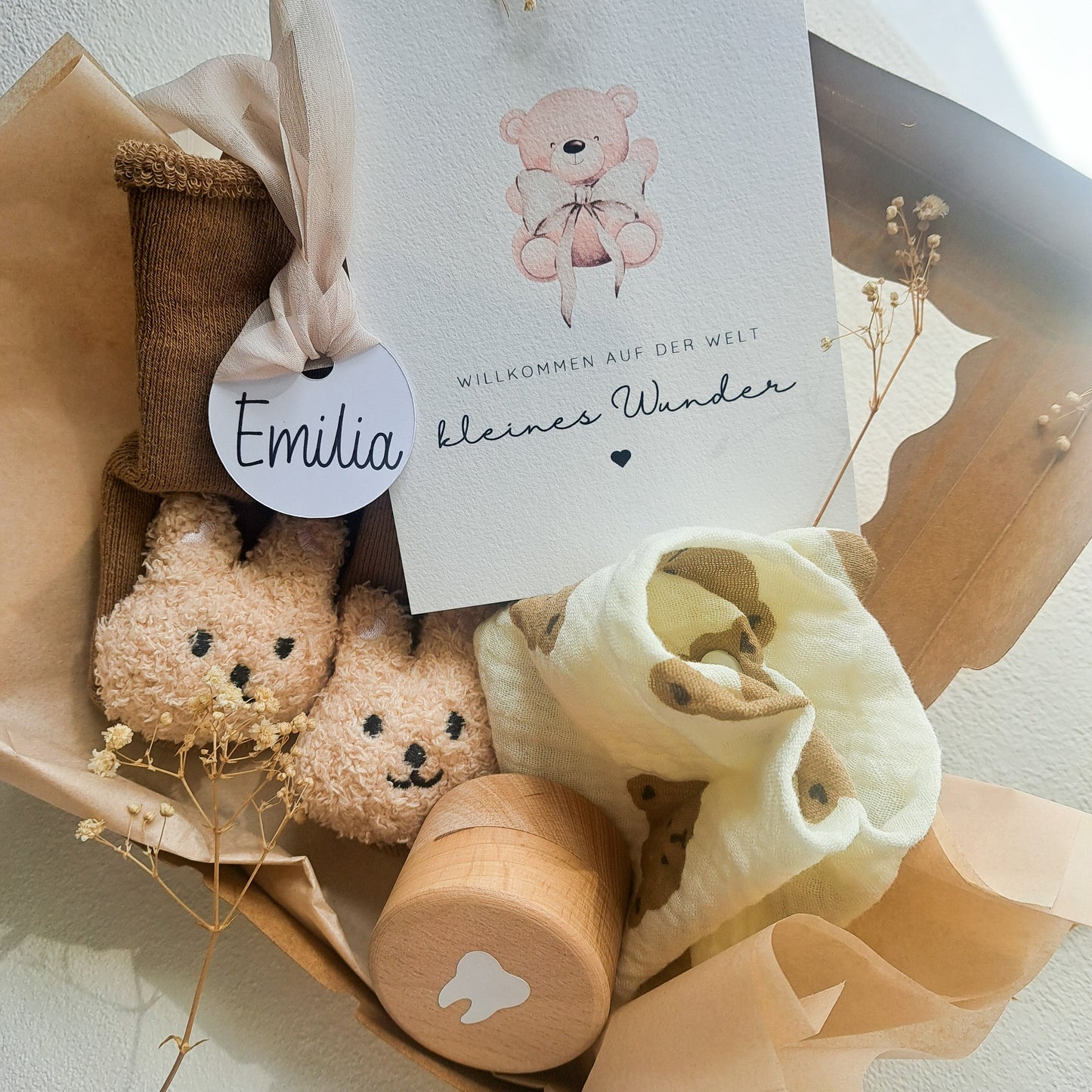 Willkommen, kleines Wunder – Geschenkset zur Geburt
