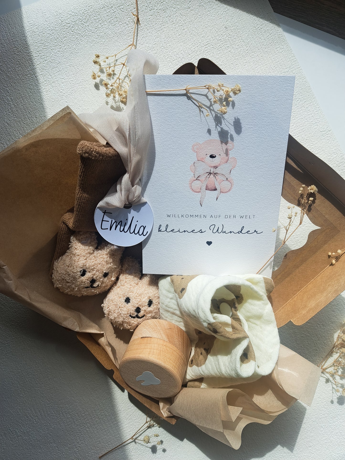 Willkommen, kleines Wunder – Geschenkset zur Geburt