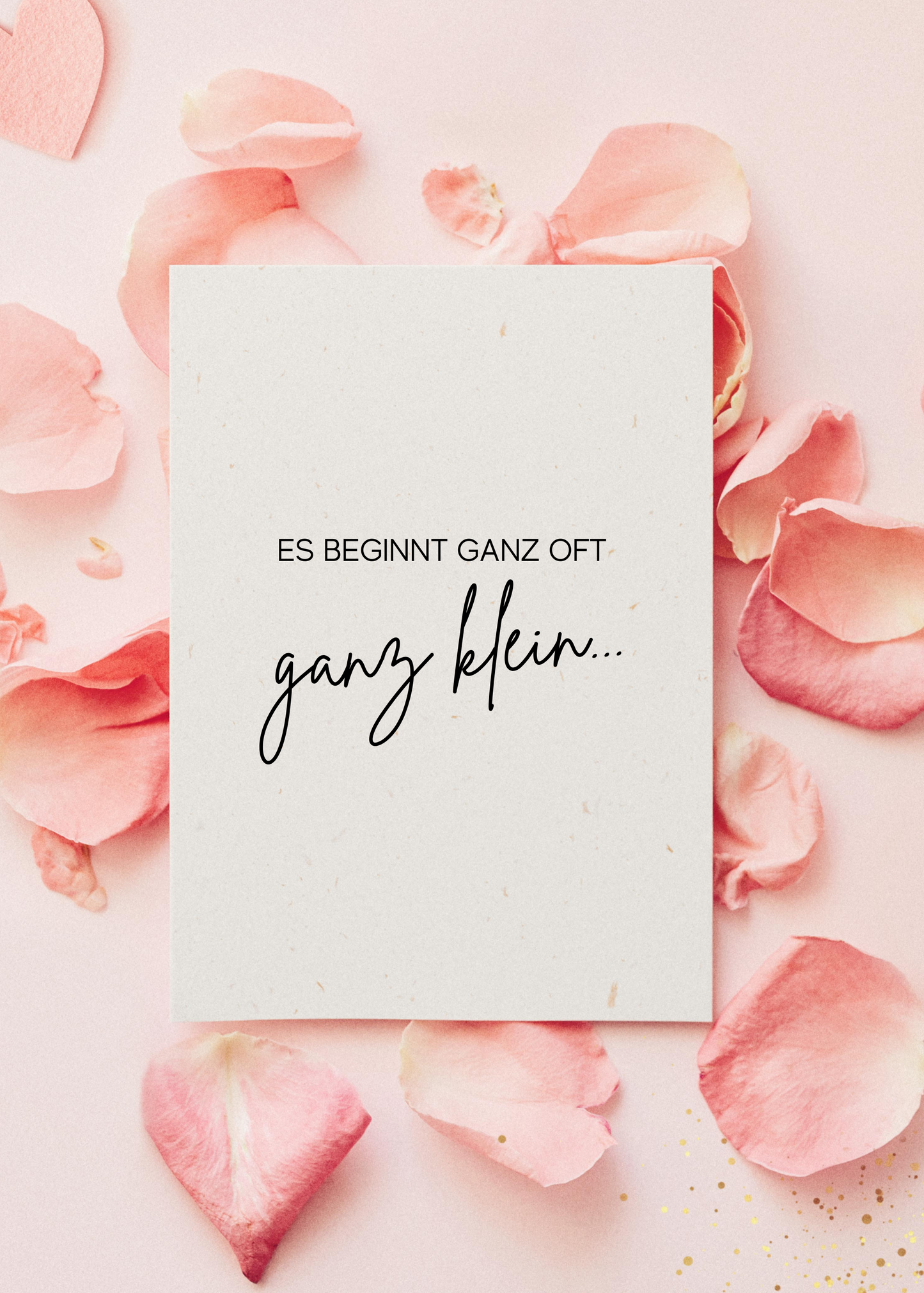 Karte - Es beginnt ganz oft