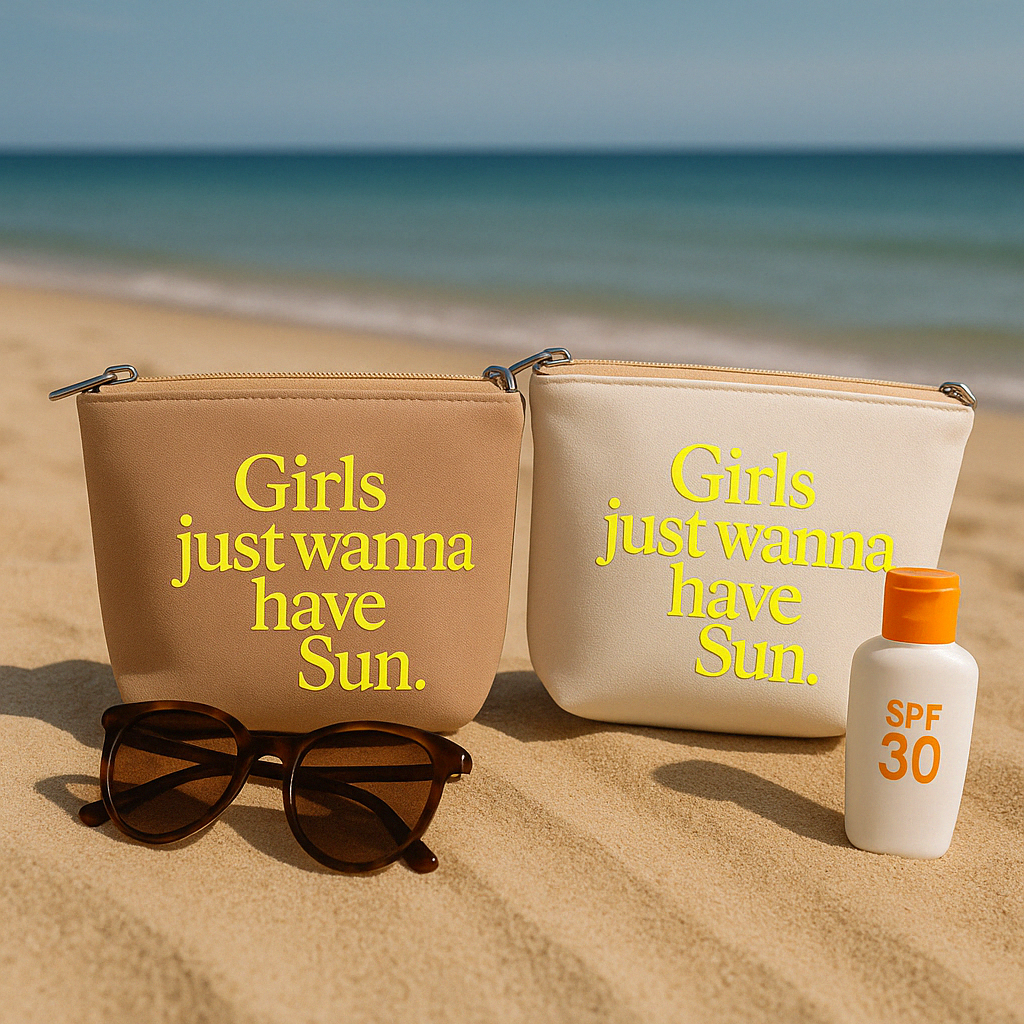 Girls just wanna have Sun – Kosmetiktasche
