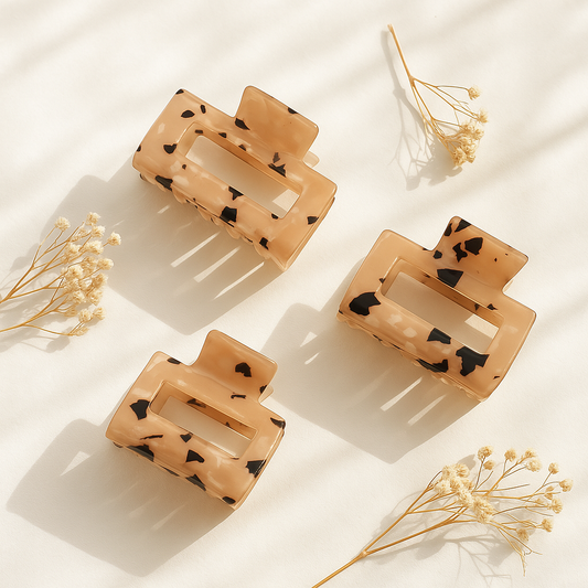 Haarclip "Tortoise Classic" – Eleganter Haarclip in Schildpatt-Optik