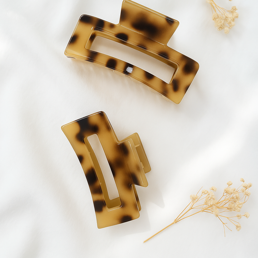 Haarclip "Wild Elegance" – Haarspange in edler Schildpatt-Optik