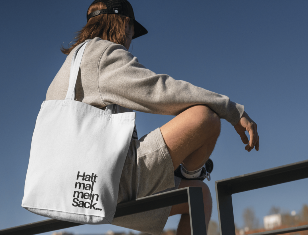 Stofftasche Halt mal mein Sack