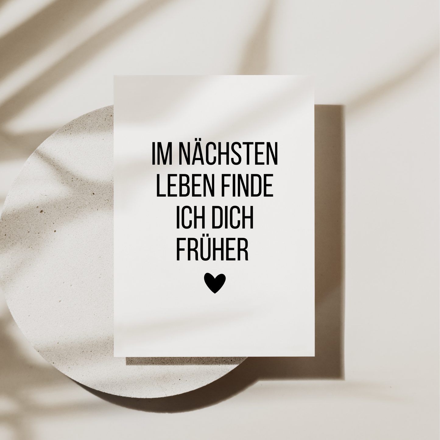 Postkarte "Im nächsten Leben"