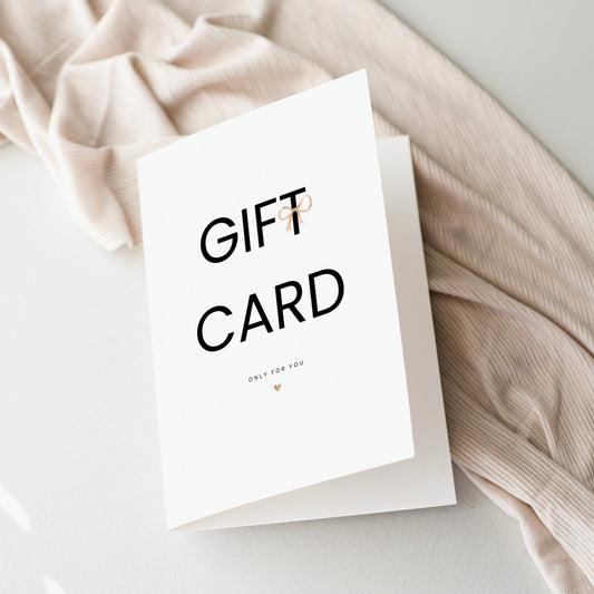 Gift Card - Klappkarte