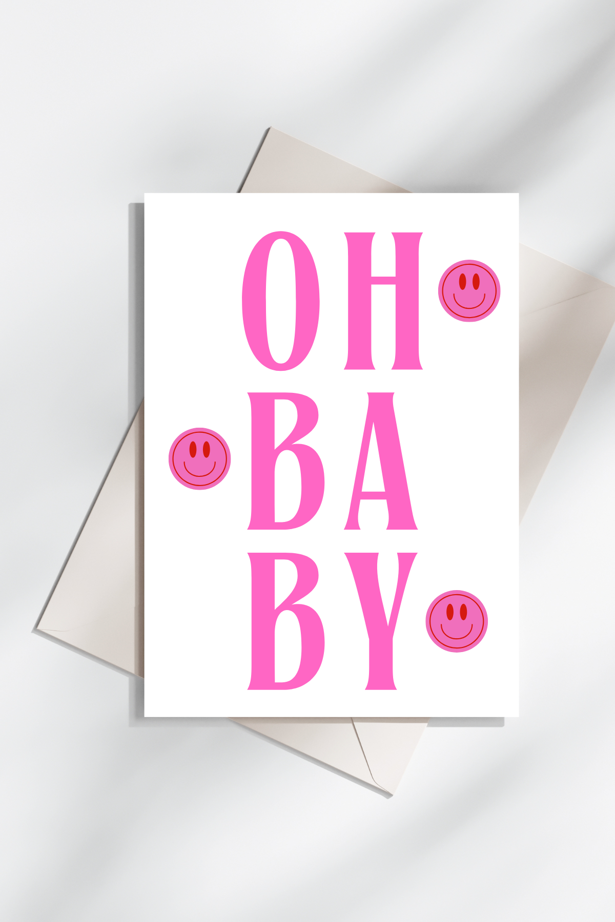 Postkarte - Oh Baby