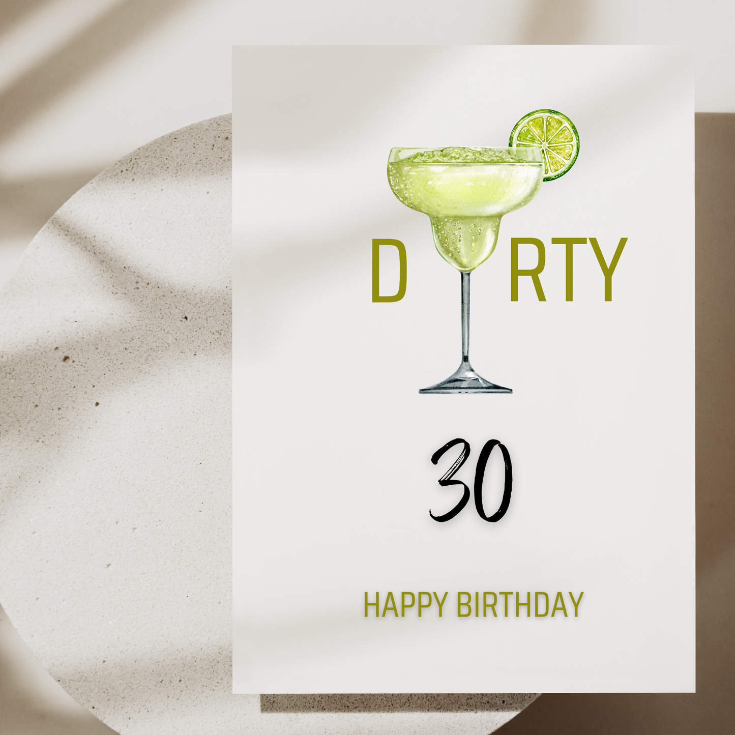 Geburtstagskarte Margarita