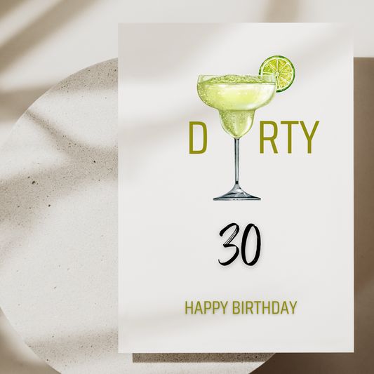 Geburtstagskarte Margarita