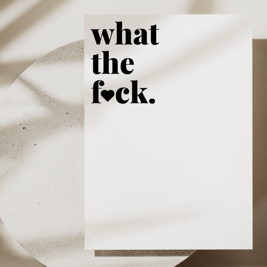 Postkarte what the f...