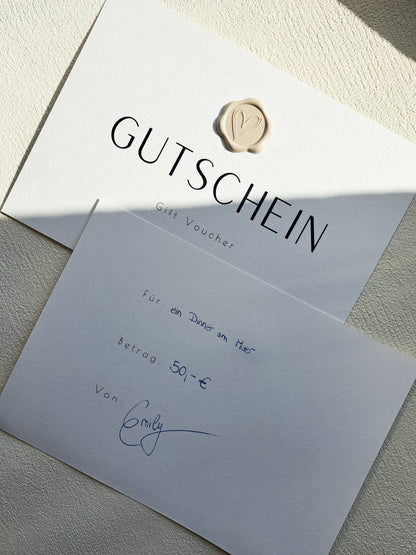 Gutscheinkarte