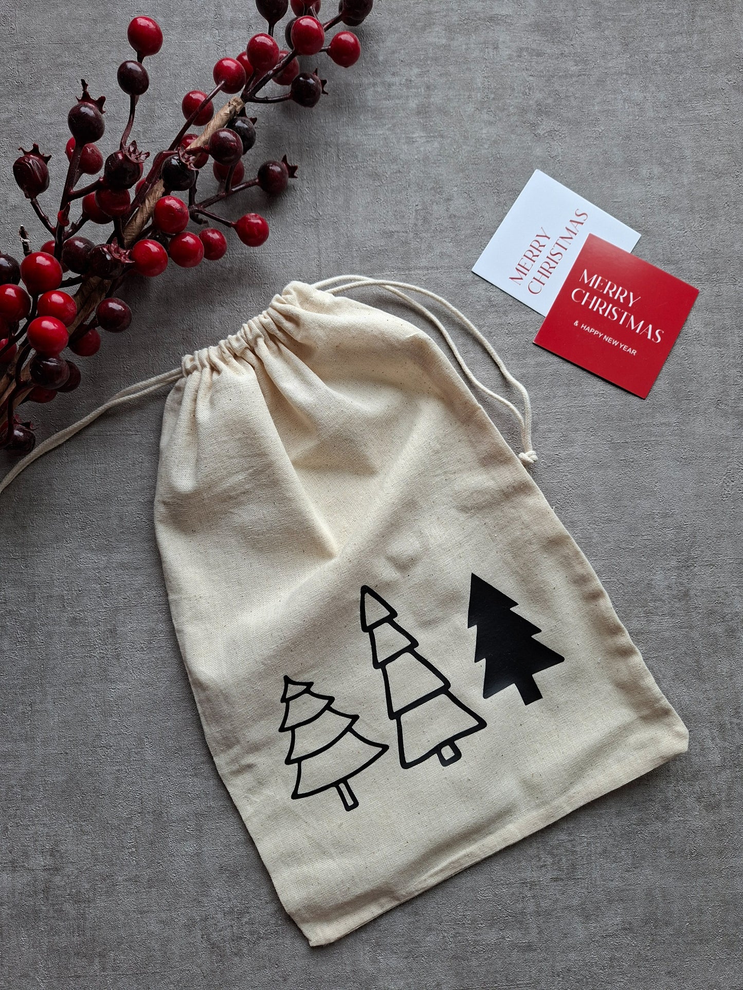 Geschenkbeutel für unvergesslichen Weihnachten