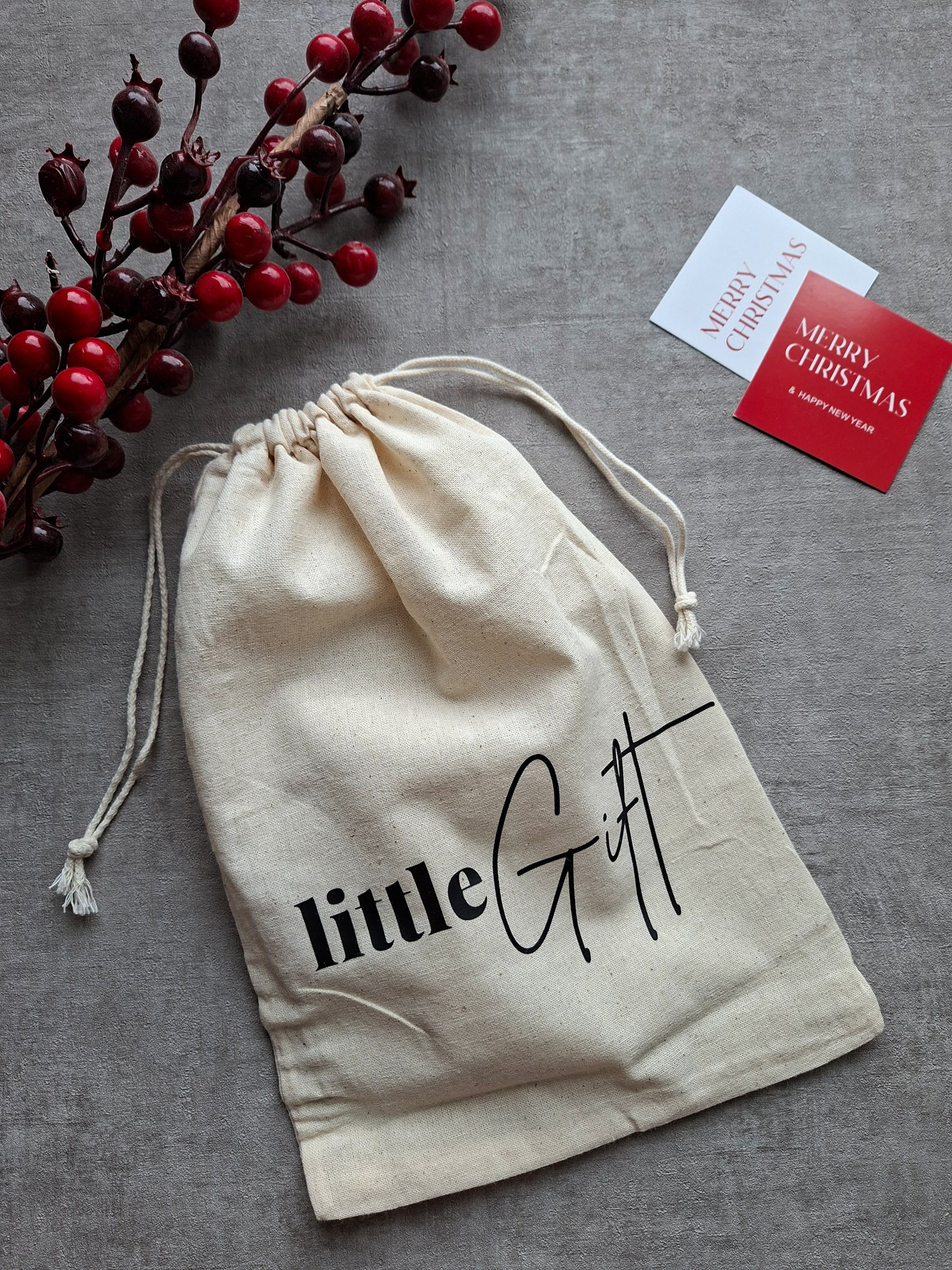 Geschenkbeutel für unvergesslichen Weihnachten