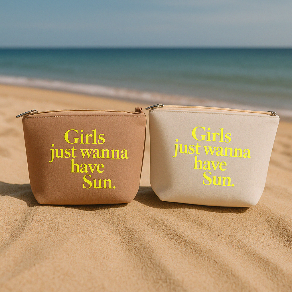 Girls just wanna have Sun – Kosmetiktasche