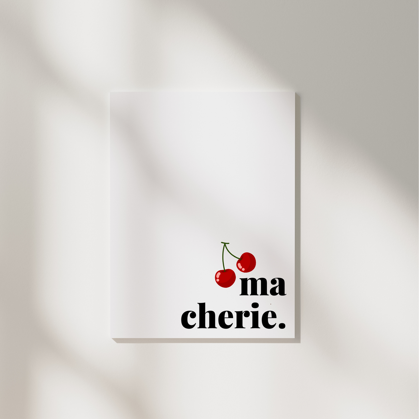 Liebeskarte ma cherie