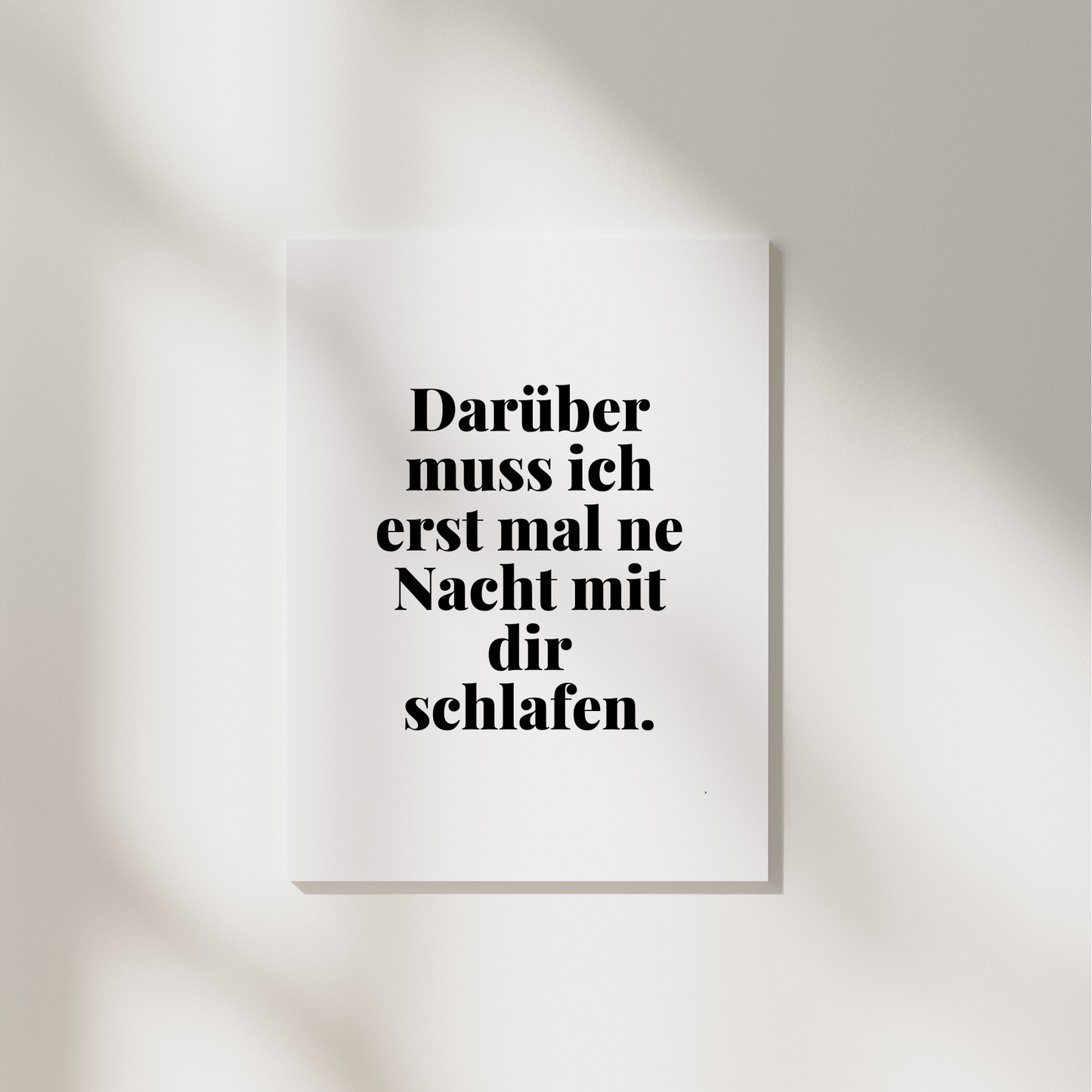Postkarte - Mit dir
