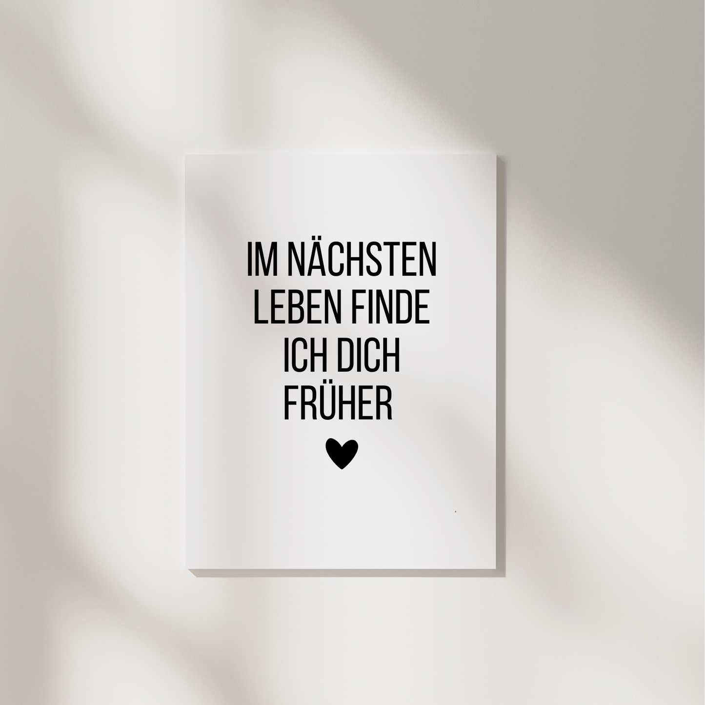 Postkarte "Im nächsten Leben"