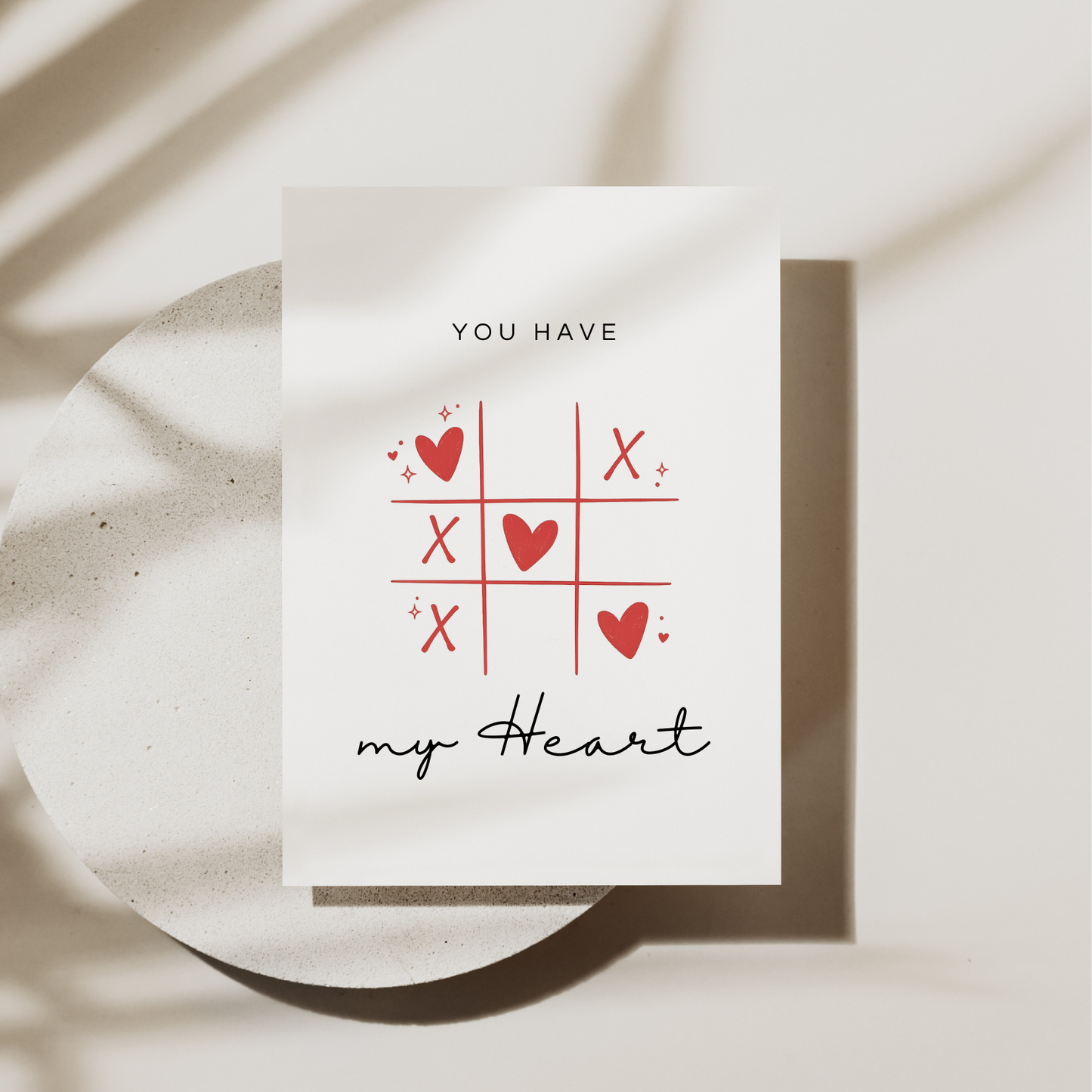 Liebeskarte You Have My Heart