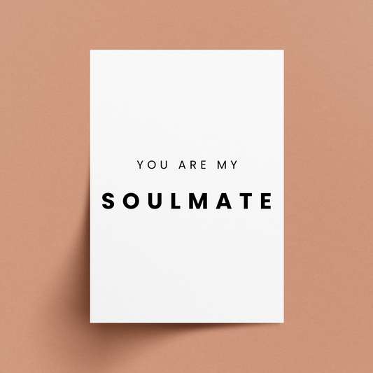 Postkarte You Are My Soulmate