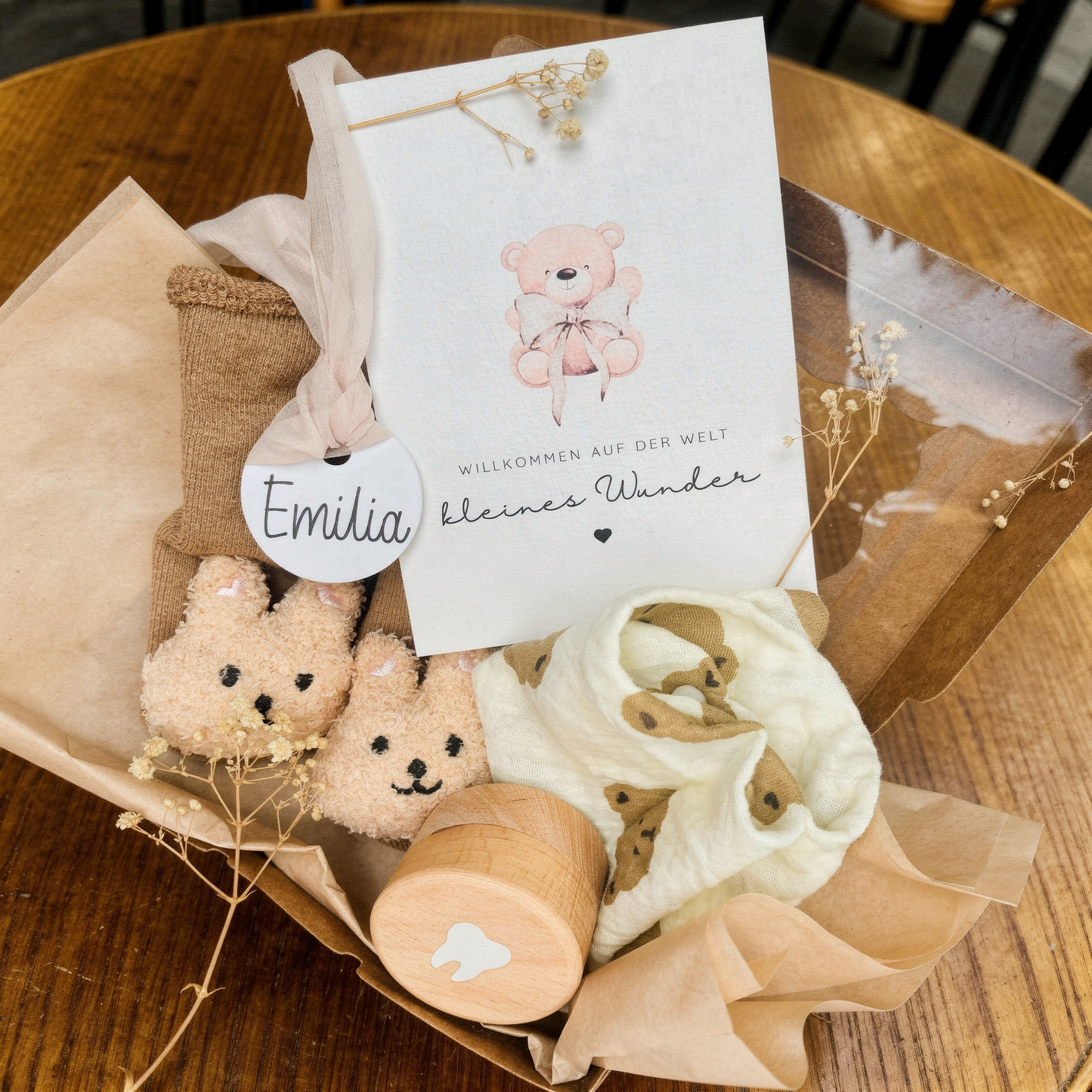 Willkommen, kleines Wunder – Geschenkset zur Geburt