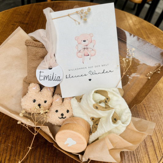Willkommen, kleines Wunder – Geschenkset zur Geburt