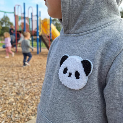 Panda Bügelpatch für Kinder – süßer Aufnäher zum Aufbügeln
