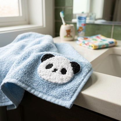 Panda Bügelpatch für Kinder – süßer Aufnäher zum Aufbügeln
