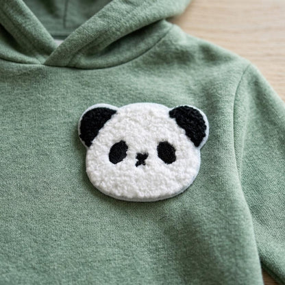 Panda Bügelpatch für Kinder – süßer Aufnäher zum Aufbügeln
